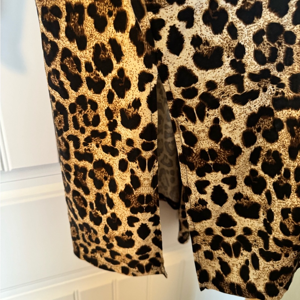 Texas True Threads Leopard Print Duster - Picture 4 of 5